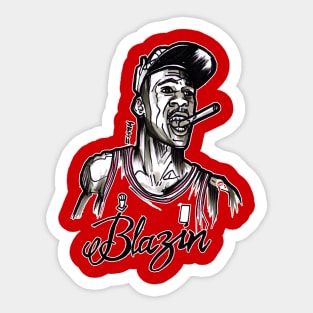 Michael Air Jordan Blazin Sticker